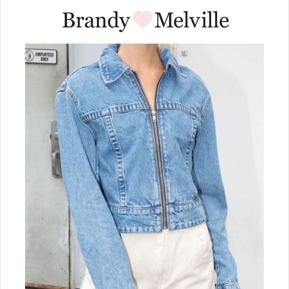 brandy melville jean jacket